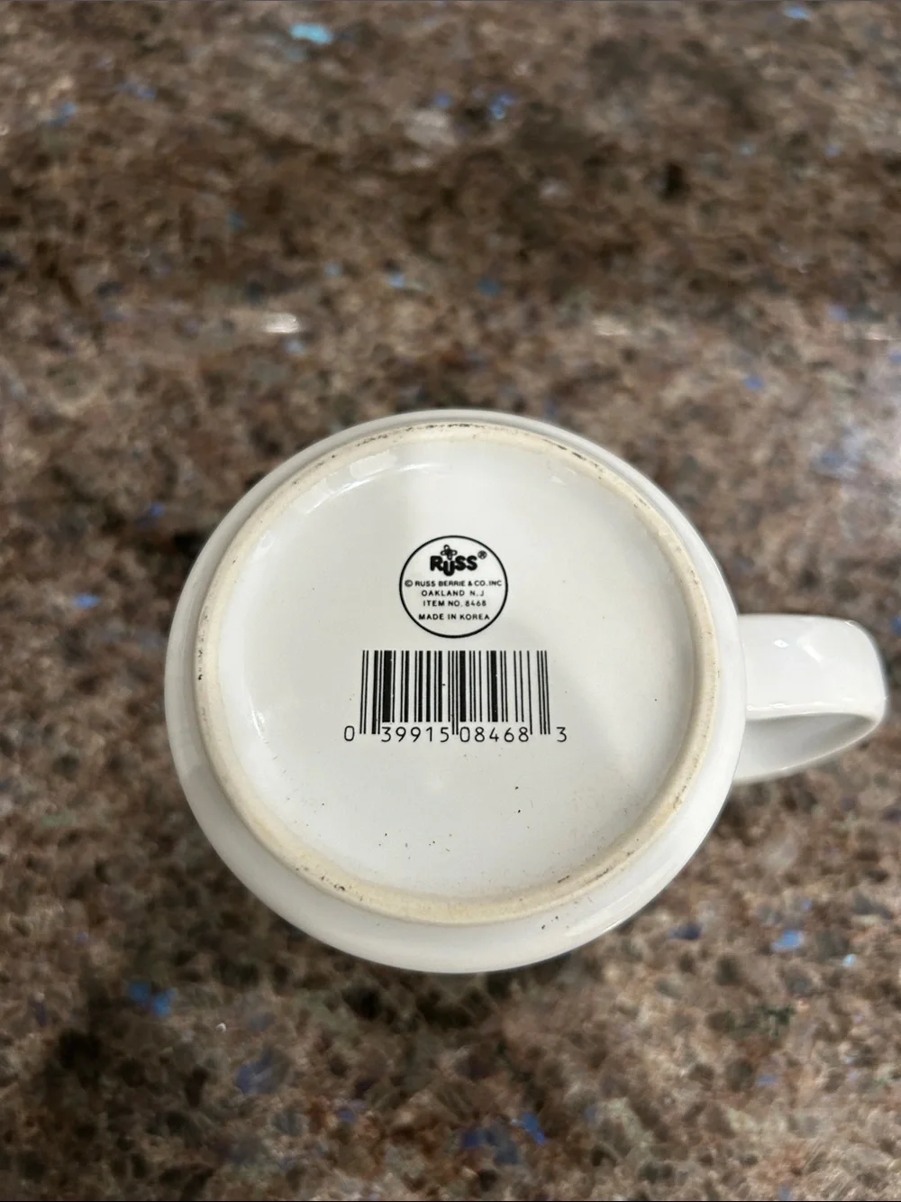 Hang In There Blue Ceramic Mug